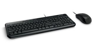 Miš+tastatura Microsoft Wired Desktop Set 600/ zicna/ crna