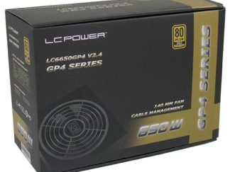Napajanje LC POWER LC6650GP4 V2.4 650W/80 Plus Gold/crna