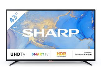 SHARP 43" 43BJ6EF2NB Smart UHD TV