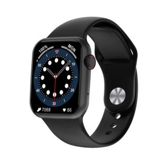 Smart Watch DT100 Pro Plus crni (silikonska narukvica)